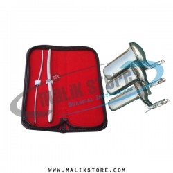 Hegar uterine dilator set 2pcs 3-4, 9-10, collin 3pcs